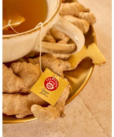 DEKOND TEEKANNE - Ginger tea with herbal teas with elderflower and ginger (6 x 20) - Buy Online on GoSupps.com