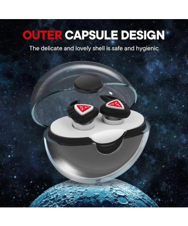 Buy Comfortable Silicone Ear Plugs for Sleeping & Noise Cancelling - Reusable High Fidelity Earplugs for Music Festivals DJs and Musicians - 3 Pairs - Buy Online on GoSupps.com