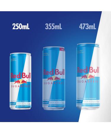Red Bull Energy Drink Sugar Free 250ml (8 pack) 250ml (Pack of 8) - Buy Online on GoSupps.com