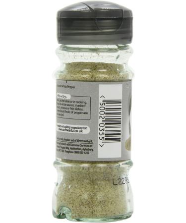 Schwartz Ground White Pepper 34g - Premium Quality Spice for Culinary Perfection - Buy Online on GoSupps.com