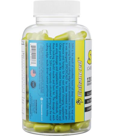 Enhanced Labs SLIN Carb Converter & Blocker - Glucose Disposal Agent for Increased Muscle Strength - 120 Capsules [1 Count] - Buy Online on GoSupps.com