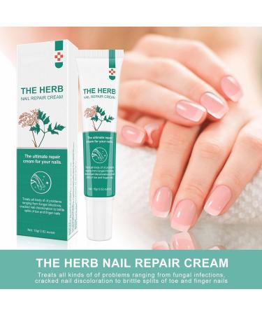 Nail Repair Cream Effective Fungal Nail Treatment for Toenails Fungus Nail Cream Nourishing For Restores Discolored & Damaged Strong Nail Fungus Treatment for Toenail Restores Healthy Appearance - Buy Online on GoSupps.com