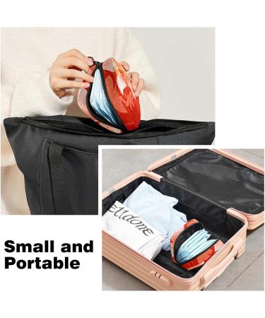 Unique Lily Flower Ladies Napkins & Storage Bags | Portable Menstrual Cup Bag with Zipper for Teen Girls & Women - International Shipping Available - Buy Online on GoSupps.com