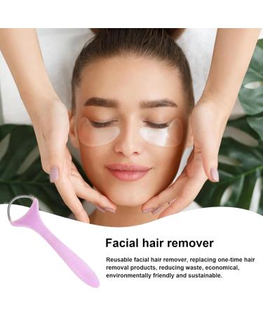 yanzisura Facial Hair Remover Washable Spring Epilator for Chin Washable Hair Remover for Back Nose Neck Lips Face Body Pink - Buy Online on GoSupps.com