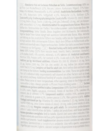 Mjamjam Premium Wet Cat Food - Blanched Turkey & Carrot Sauce 380g (6 Pack) - Natural & Extra Meat Formula - Buy Online on GoSupps.com