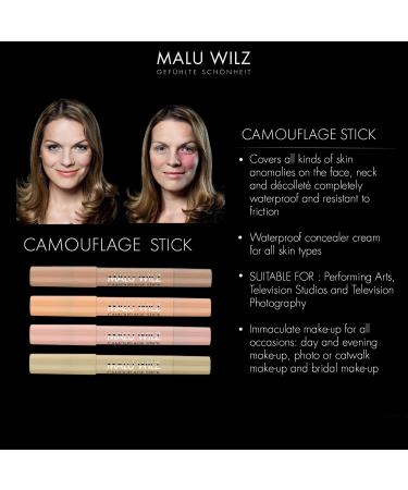 Malu Wilz Cosmetics Camouflage Stick 02 True Summer - Best Concealer for Flawless Skin | International Shipping Available - Buy Online on GoSupps.com