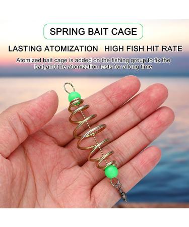 BESPORTBLE 12PCS Luminous Carp Fishing Feeder Catfish Bait Thrower - Fishing Bait Cage - Buy Online on GoSupps.com