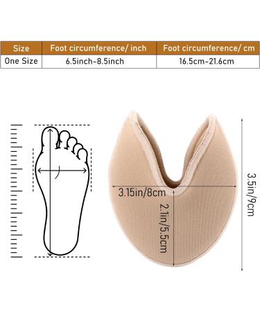 KALIONE Ballet Toe Pads - Fabric Protectors for Pointe Shoes | 1 Pair for Women & Girls - Buy Online on GoSupps.com