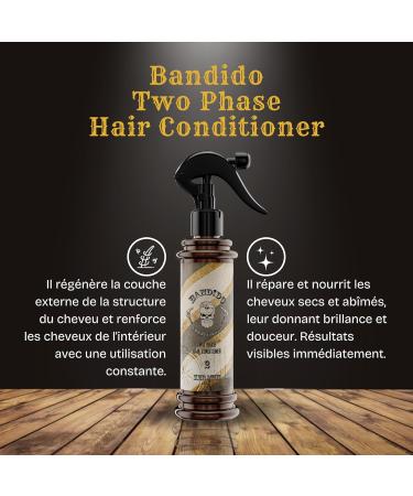 BANDIDO Bi-Phase Keratin Conditioner 350ml Sulfate-Free Conditioner Keratin Hair Mask Dry and Damaged Hair Care Hair Moisturizer Hair Conditioner Hair Detangler - Buy Online on GoSupps.com