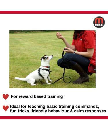 Mikki Dog & Puppy Clicker - Best Obedience & Recall Training Tool | International Shipping Available - Buy Online on GoSupps.com