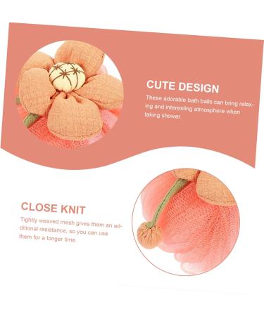 Ipetboom 4pcs Cartoon Bath Loofah & Skin Scrubber - Exfoliating Bath Ball & Sponge for Kids - International Shipping Available - Buy Online on GoSupps.com