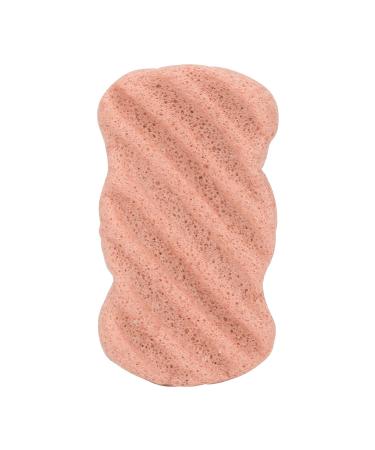 Eco-Friendly Facial Sponge | Long Waves Sakura Plant Fiber Cleansing Puff for Beauty & Bath - Buy Online on GoSupps.com