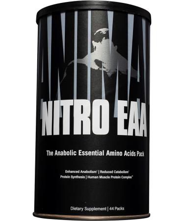 Animal Nitro – Essential Animo Acids with BCAA Supplement – Recover and Grow Muscle – Turn Your Muscles Anabolic After Your Workout – 44 Packs (AN-NI-044-01) 44 Count (Pack of 1)