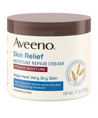 Aveeno Skin Relief Moisturizing Cream Pack of 6 - Buy Online on GoSupps.com