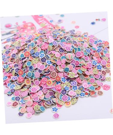 DOITOOL 6000 Pcs Nail Art Accessoires Rhinestones for Nails Polymer Clay Slices Resin Nail Stickers for Nail Art Flower Decor Nail Self Adhesive Nail Patches Floral Decor Flash 3d Tool - Buy Online on GoSupps.com