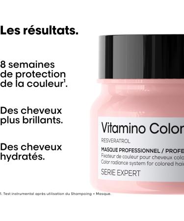L'OREAL PROFESSIONNEL - Cheveux Color s & M ch s - Homme & Femme - Nourrit & Booste La Brillance - 8 Semaines de Protection de la Couleur Shampoing + Masque + S rum VCS Mini - Buy Online on GoSupps.com