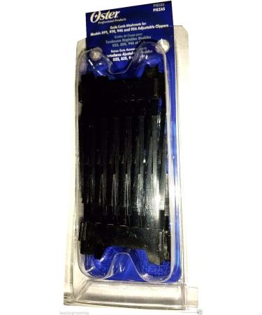 Oster 8 Piece Universal Clipper Guide Combs Set - Fast Feed 76926-800 for Precision Haircuts | International Shipping Available - Buy Online on GoSupps.com