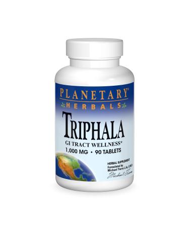 Planetary Herbals Triphala 1000mg - 90 Tablets