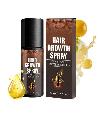 Jingmiger Hair Growth Oil Spray - 50ml Fortifying Cream - Hair Care Spray | for Thickening Scalp Nourishment Travel Home Volume Women Men
