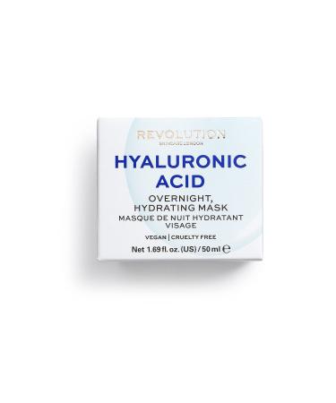 Revolution Skincare London Hyaluronic Acid Overnight Hydrating Face Mask 50ml