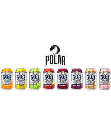 Polar Seltzer Water Assorted 12 Pack - 12 Flavor Variety, 12 fl oz Cans by LastFuel - Buy Online on GoSupps.com