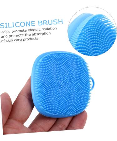 FRCOLOR 2 x Cleaning Brush Makeup Removal Bath Sets Silicone Face Cleanser Silicone Face Massage Brush Cheek Silica Gel Water Drops - Buy Online on GoSupps.com