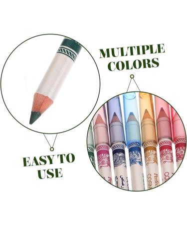 Angoily 36 pcs Cosmetic Pencil Eye Eyebrow Eyeliner Long Lip Makeup Colorful Pen Liner Lasting Waterproof 1 count (Pack of 1) As Shownx3pcs - Buy Online on GoSupps.com