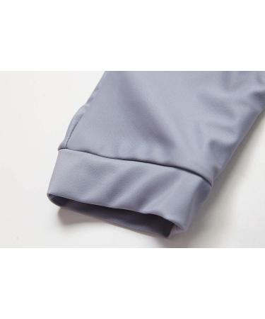 BONVERANO Baby Boys Swimsuit UPF 50+ Full-Zip Hoodie Bathing Suit 2-3 Years Grey - Buy Online on GoSupps.com