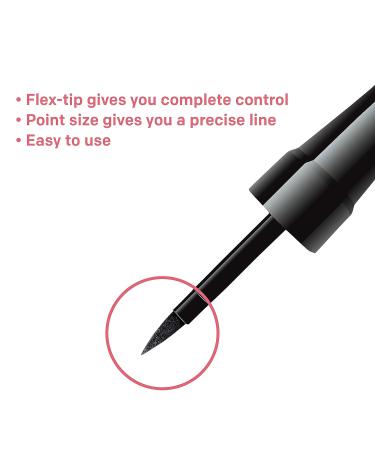 Almay Liquid Eyeliner 222 Brown - Waterproof, Longwearing, Hypoallergenic, Cruelty-Free, Fragrance-Free, Ophthalmologist Tested | 0.1 Fl oz - Buy Online on GoSupps.com
