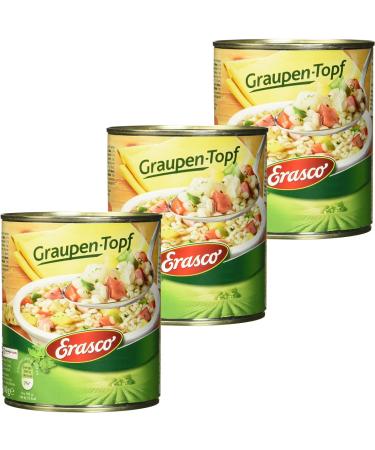 n.v. Erasco Pearl Barley & Fresh Vegetables 800g (Pack of 3)