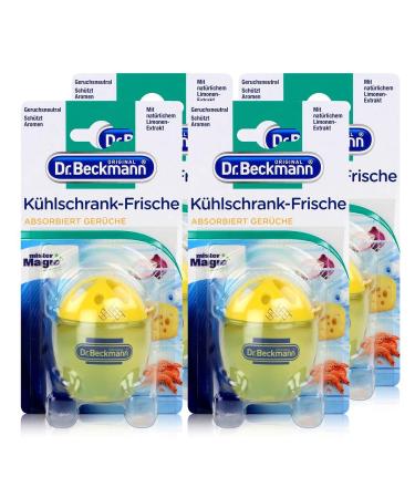 4x Dr. Beckmann refrigerator fresh lime with natural lime extract