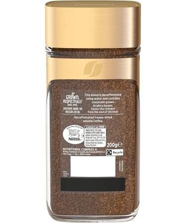 Nescaf Gold Blend Decaff Instant Coffee 200g (Pack of 4) - Buy Online on GoSupps.com