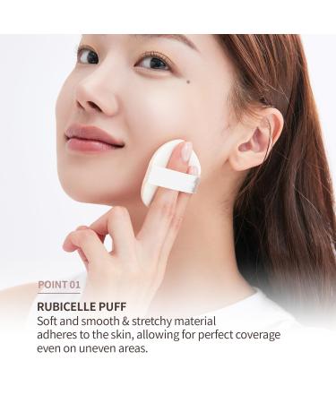 Heart Percent Dote On Mood Makeup Sponge Set - Teardrop Design Blending Puff for Liquid Cream & Powder - 2 Pack - Buy Online on GoSupps.com