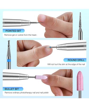 ZEJIANG Ceramic Nail Drill Bits - Manicure Pedicure Tool Replacement Head - Buy Online on GoSupps.com