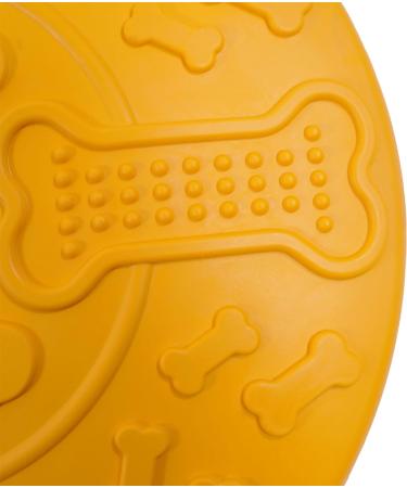 Rosewood Rubber Tough Chew Resistant Flying Saucer Dog Toy - Large 22cm - Assorted Colors - Buy Online on GoSupps.com