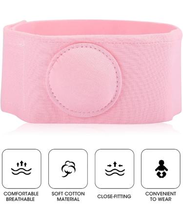 Infant Hernia Belt 2pcs - Pink | Newborn Umbilical Cord Hernia Care for Baby | Navel Protection Belt - Buy Online on GoSupps.com