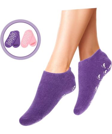DOITOOL 8 Pairs Gel Socks Moisturizing Socks Cracked Heels Feet Care Socks Womens Spa Socks for Salon Heel Repair Sock Feet Nursing Socks Spa Use Socks Vegetable Gel Miss Repair Socks Foot - Buy Online on GoSupps.com