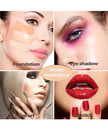 Penugo Acrylic 180 Degree Folding Makeup Mixing Palette with Spatula Tool - Transparent Facial Palette for Cosmetics - Buy Online on GoSupps.com