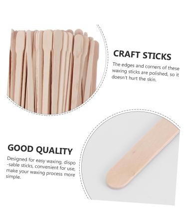 Beaupretty 1200pcs Disposable Beauty Bar Spatula Stencil - Natural Birch Medium Assorted Colors (3pcs 15x1.6cm) - Ideal for Professional and Home Use - Buy Online on GoSupps.com