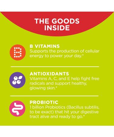 OLLY Fiber Gummy Rings 5g Prebiotic Fiber FOS (Fructo-oligosaccharides) & Multi + Probiotic Adult Multivitamin Gummy 1 Billion CFUs Digestive and Immune Support C - Buy Online on GoSupps.com