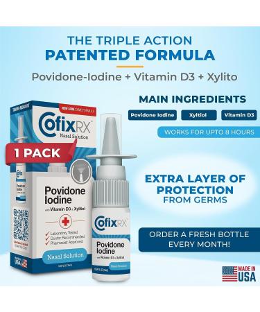 CofixRX Antiviral Nasal Spray & Immunity Boost 10ml + Tea Tree Oil Eyelid Wipe Bundle - Buy Online on GoSupps.com