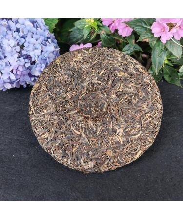 HQZM Premium Wanggong Old Tree Tea Yiwu Raw Tea Cake 357g First Spring Puer Cake Tea - Buy Online on GoSupps.com