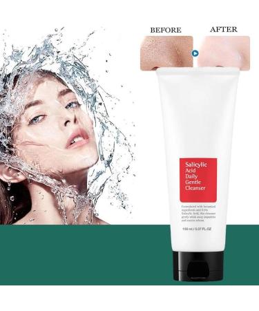 Salicylic Acid Daily Gentle Cleanser 150 ml | Acne Treatment | Exfoliating Face Wash - International Shipping Available - Buy Online on GoSupps.com