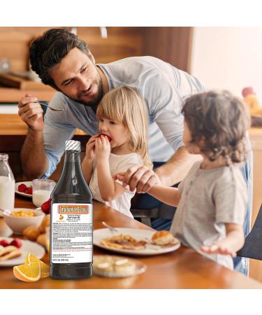 Emulsion de Escocia Orange Flavor with Vitamins and Cod Liver Oil for Kids and Adults | Natural Taste | Immune and Liver Support | 6.5 Oz | 3-Pack - Buy Online on GoSupps.com