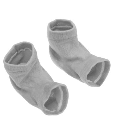1set Heightening Socks Increase Insole Insoles for Heels Half Heel Height Increase Socks Sole Lifts Heel Moisturizing Sock Polyester Cotton Detachable Men and Women