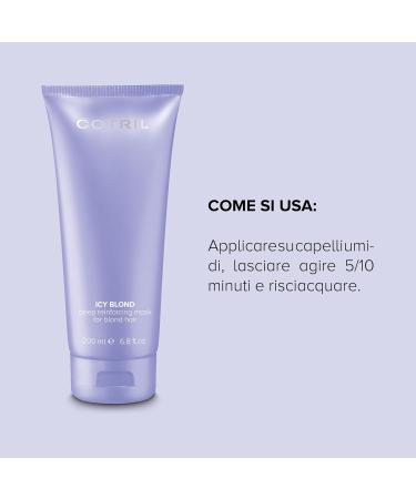 Cotril Icy Blond Deep Reinforcing Mask 200ml - Best Restructuring Mask for Blonde Hair | International Shipping Available - Buy Online on GoSupps.com