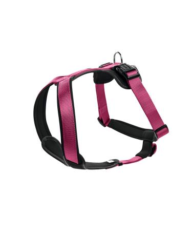 HUNTER NEOPRENE dog harness nylon padded with neoprene M/1 53 - 65 cm raspberry/black raspberry/black 53 - 65 cm