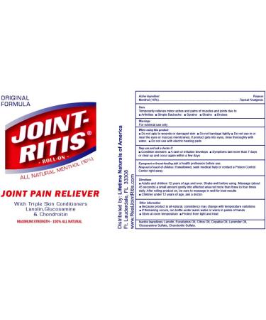 Joint Ritis Roll On - Fast-Acting Pain Relief Formula | 1 Roll-On - Buy Online on GoSupps.com