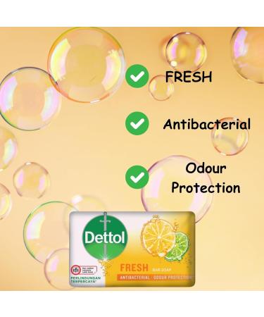 Antibacterial Soap Bundle with 4 Pack Soap Bars (Original Skincare Cool and Fresh) 60g each and Glameno Thank You Card - Buy Online on GoSupps.com