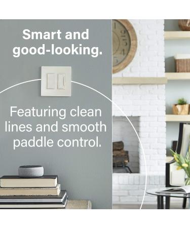 Legrand - Pass & Seymour Radiant WWRL10LACCV2 Enabled  Light Almond Smart Wi-Fi Switch Smart Switch Light Almond - Buy Online on GoSupps.com